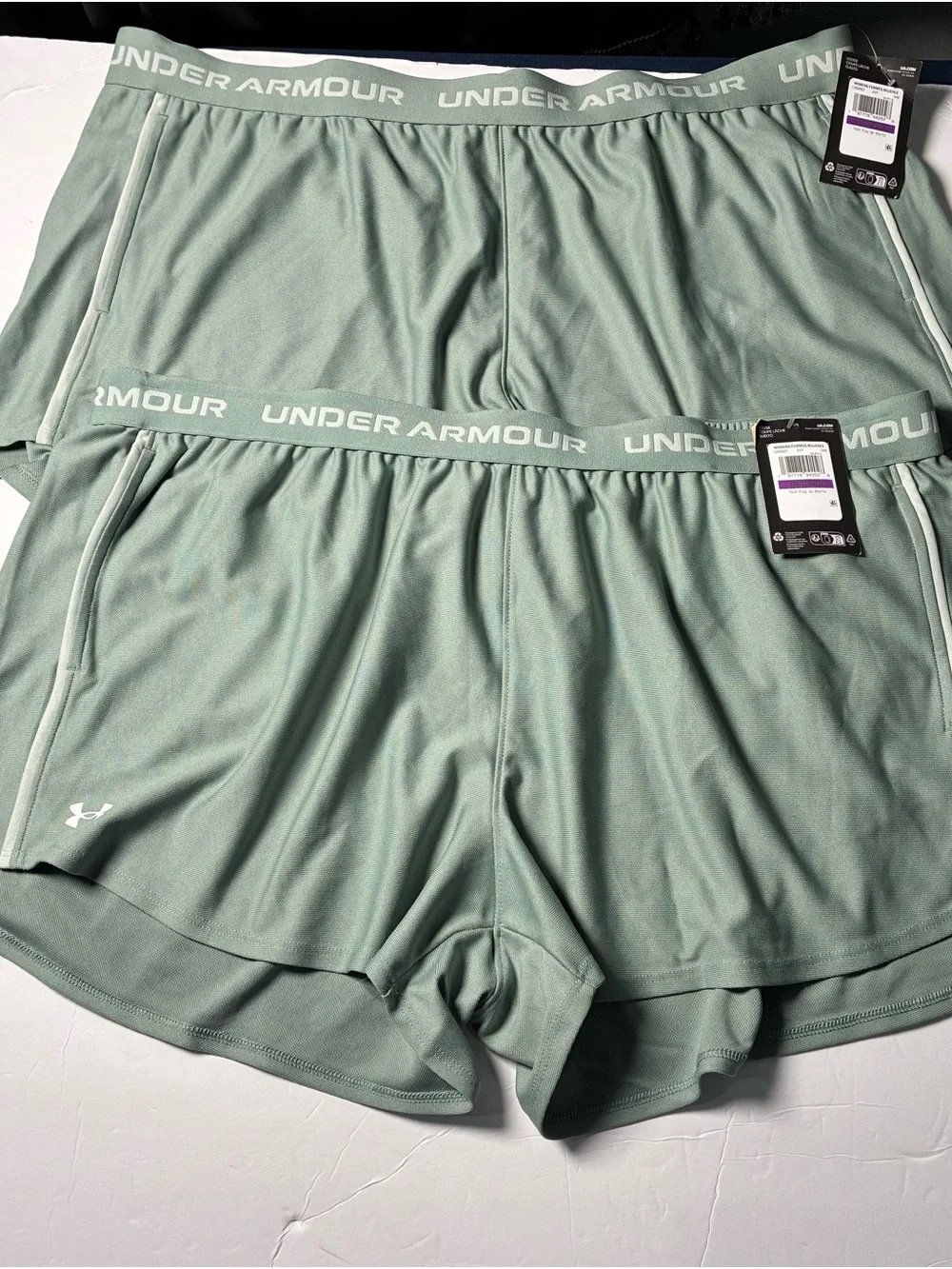 Under Armour Men’s Boxer Briefs – Sage Green (2-Pack)
